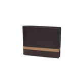 Bifold Wallet - Vegetable Tanned Leather Bronze Amber