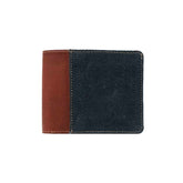 Bifold Wallet - Vegetable Tanned Leather Forest Black Raven