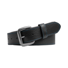 FULL GRAIN WITH CUSTOM STITCH BELTS Belt First Manufacturing Company Blue 32