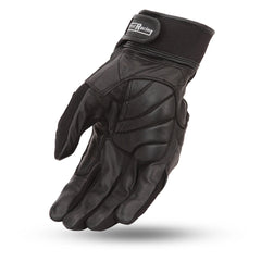Hurricane Men's Motorcycle Leather Gloves Men's Gloves First Manufacturing Company