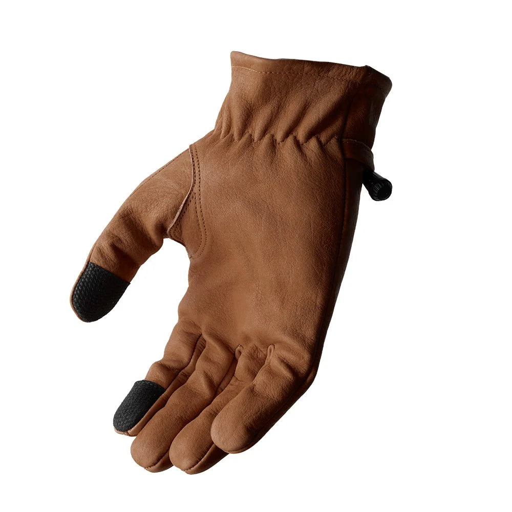 Ranch Men's Motorcycle Leather Gloves Men's Gloves First Manufacturing Company