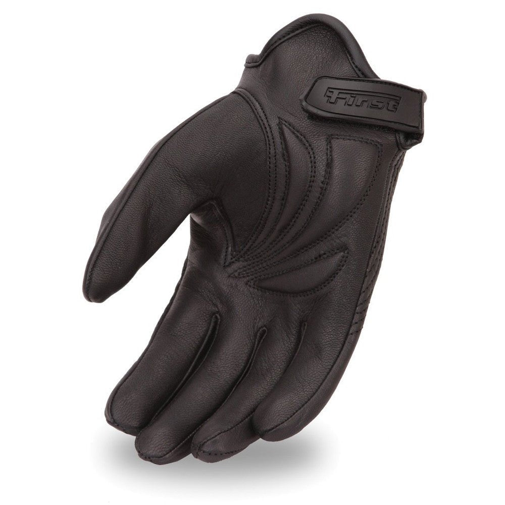 Roadway - Men's Leather Motorcycle Gloves Men's Gloves First Manufacturing Company