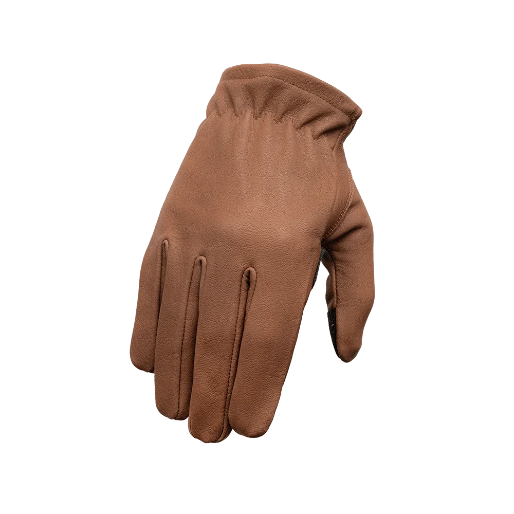 Roper DBL Palm Men's Motorcycle Leather Gloves Men's Gloves First Manufacturing Company