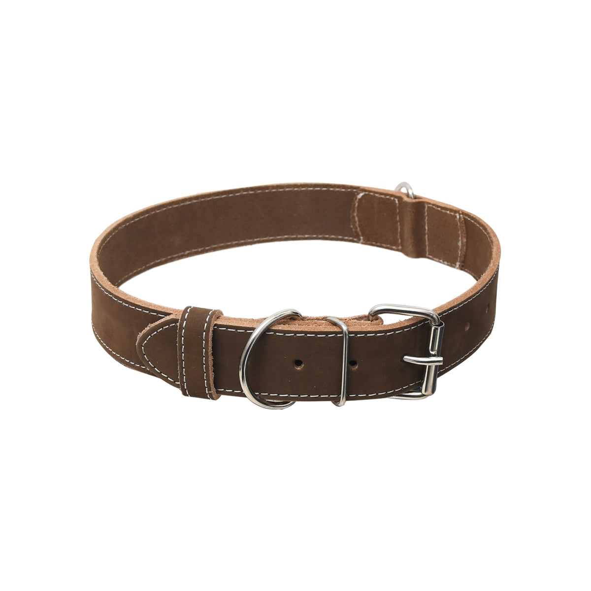 Martingale Leather Dog Collar