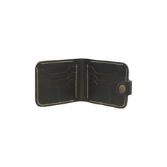 Bifold Wallet - Vegetable Tanned Leather Forest Green