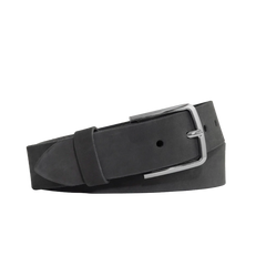 Gunmetal Nubuck Belt Belt First Manufacturing Company Gunmetal 32 
